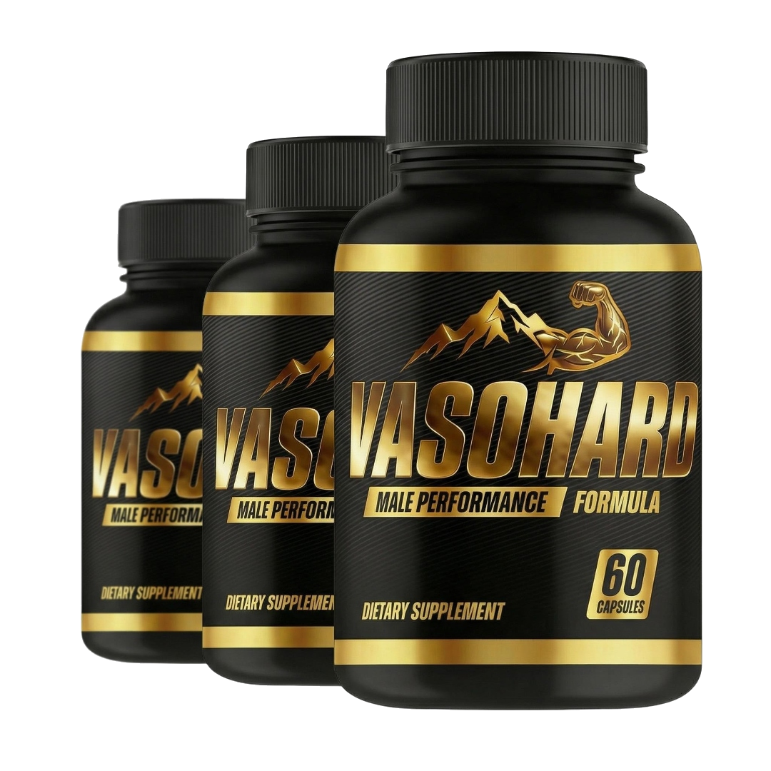 VasoHard Male Performance Formula — 3 bottles
